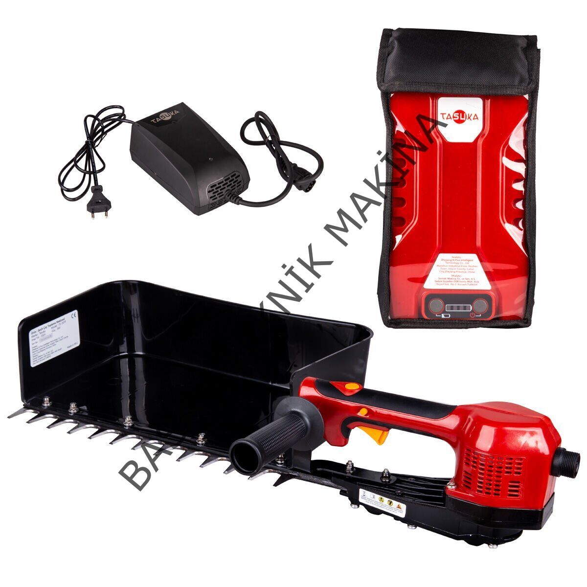 Tasuka Ts-35Tp Akülü Çay Toplama Makinesi Sepetli 36V 10Ah