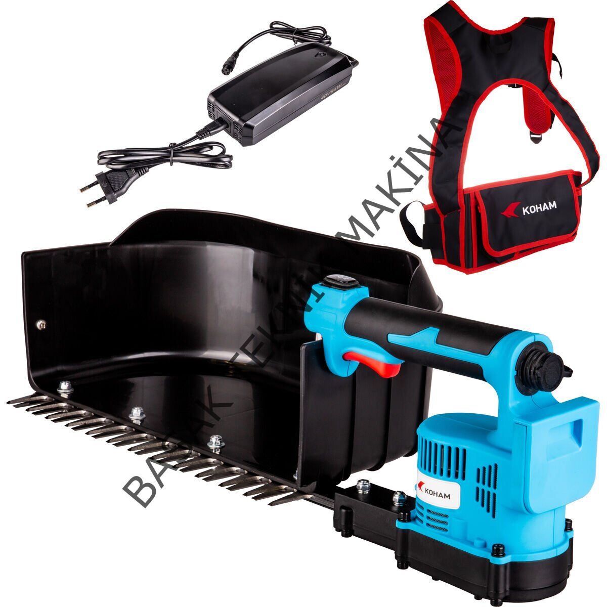 Koham Kh-Tp30 Akülü Çay Toplama Makinesi Sepetli 36V