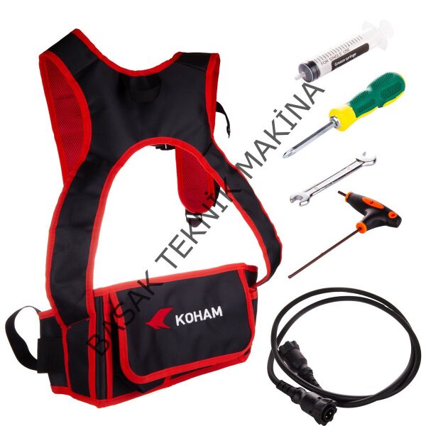 Koham Kh-Tp35 Akülü Çay Toplama Makinesi Sepetli 36V