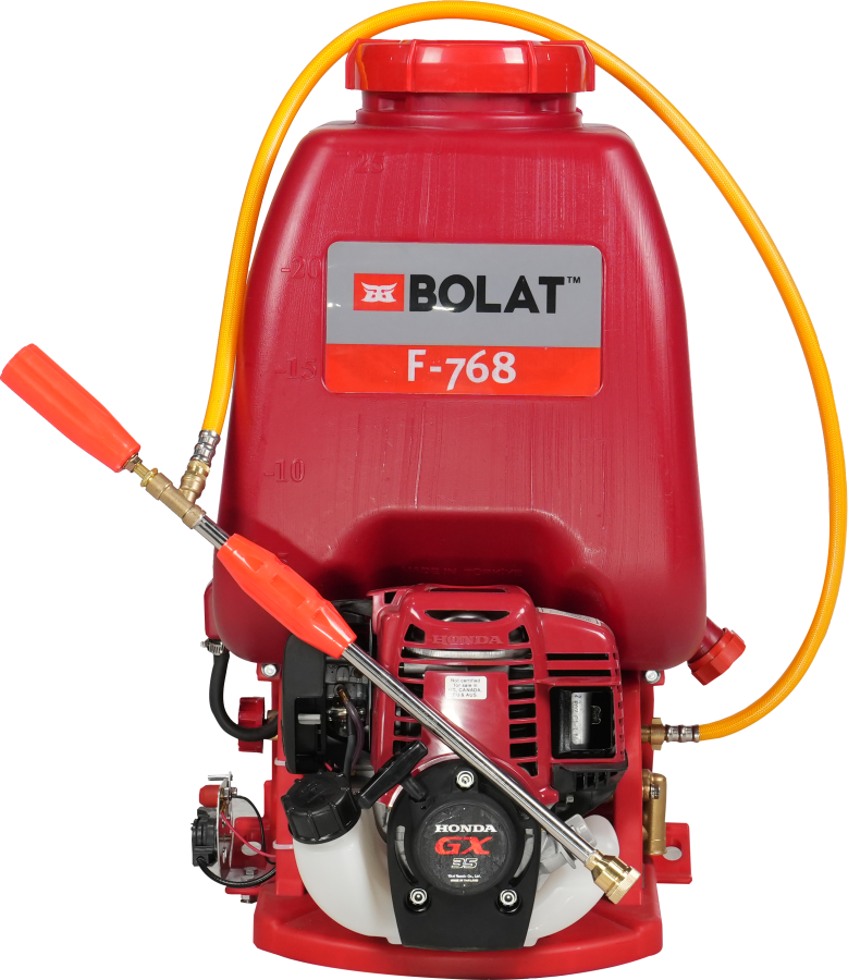 Bolat F-768 GX35 Honda Motorlu Sırt İlaçlama Makinesi 35 Bar