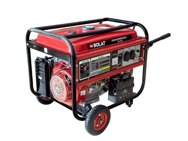 Bolat MB-6000 Benzinli Jeneratör 5.5 kW Marşlı Monofaze