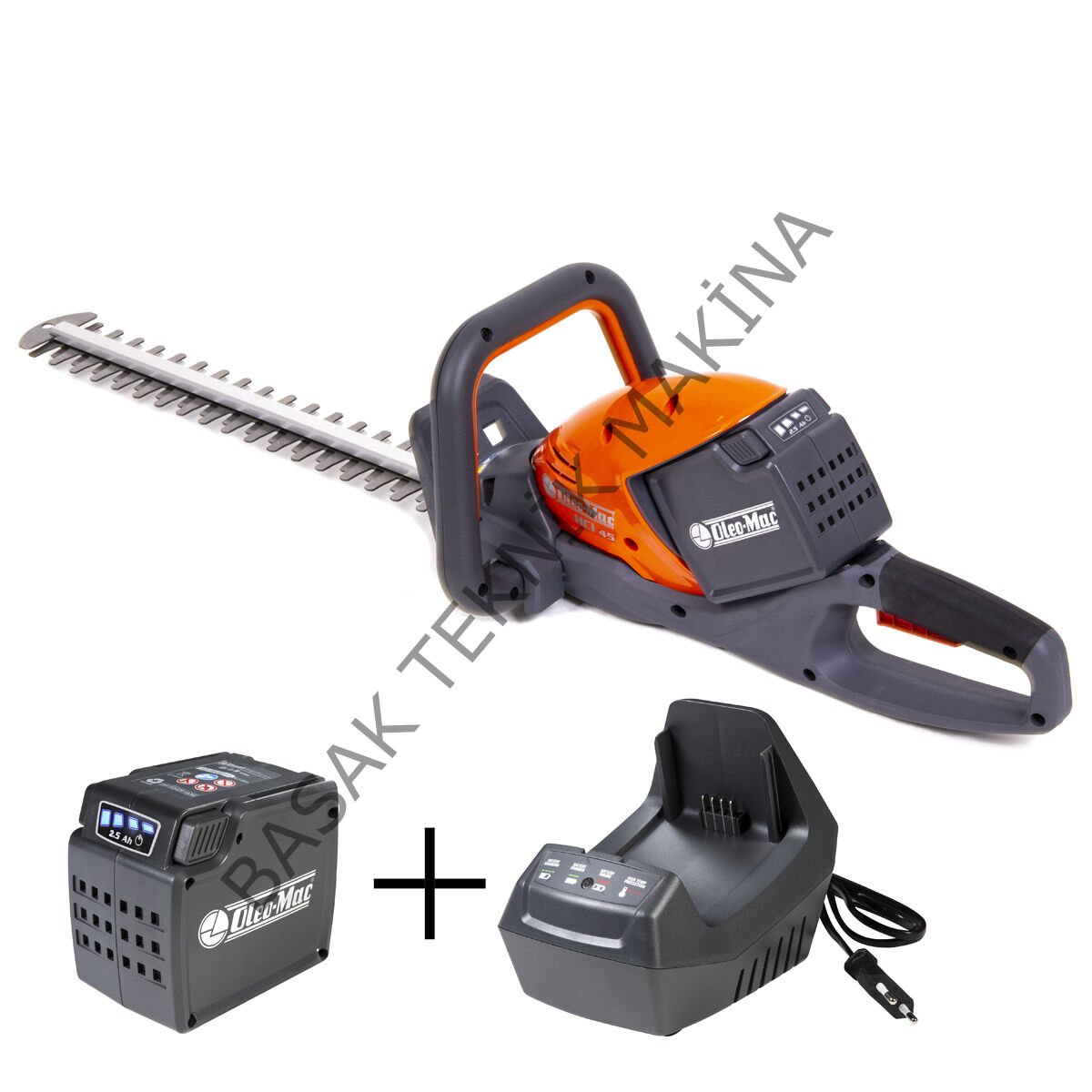 HCi 45 AKÜLÜ ÇİT BİÇME MAKİNESİ 2.0Ah+ŞARJ CİHAZI