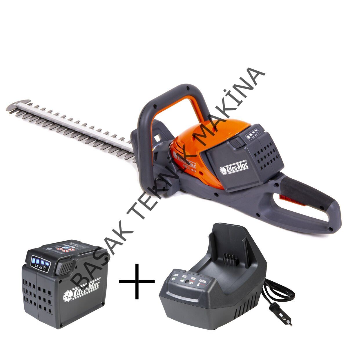HCi 45 AKÜLÜ ÇİT BİÇME MAKİNESİ 2.0Ah+ŞARJ CİHAZI