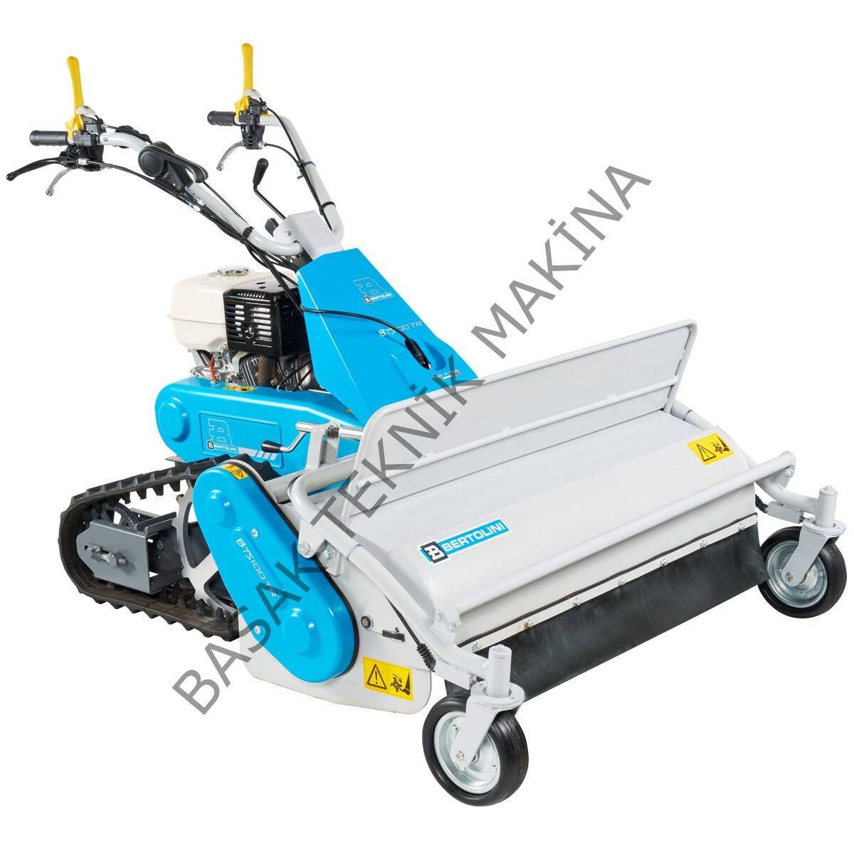 BTS 100 TR EUR5 ÇALI VE YABANİ OT PARÇALAMA MAKİNESİ PALETLİ