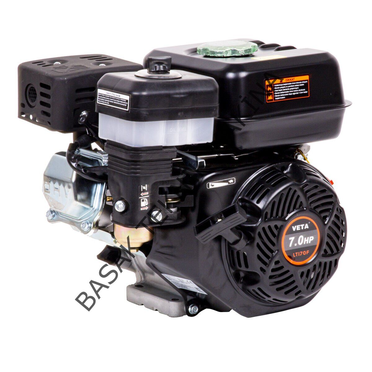 VETALT170F BENZİNLİ MOTOR 7HP ÇAPA TİP KAMALI