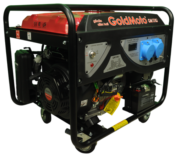 GoldMoto GM12BJ Benzinli Jeneratör 12 kVA Monofaze Marşlı