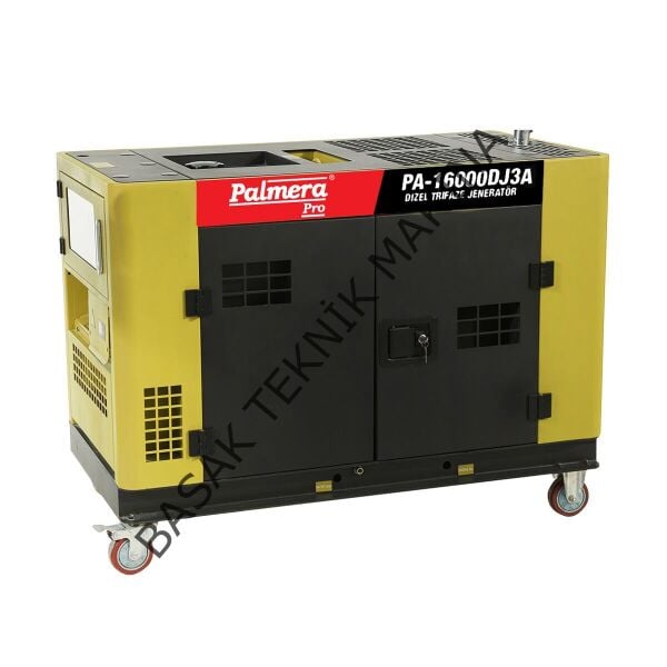 PA16000DJ3A JENERATÖR 15 kVA DİZEL MARŞLI ATS UYUMLU TRİFAZE