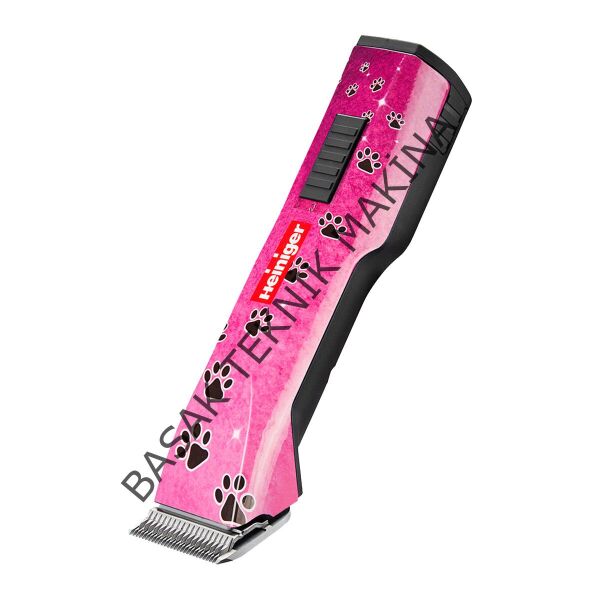 Heiniger Saphir Pink Evcil Hayvan Kırkma Makinesi Çift Akülü