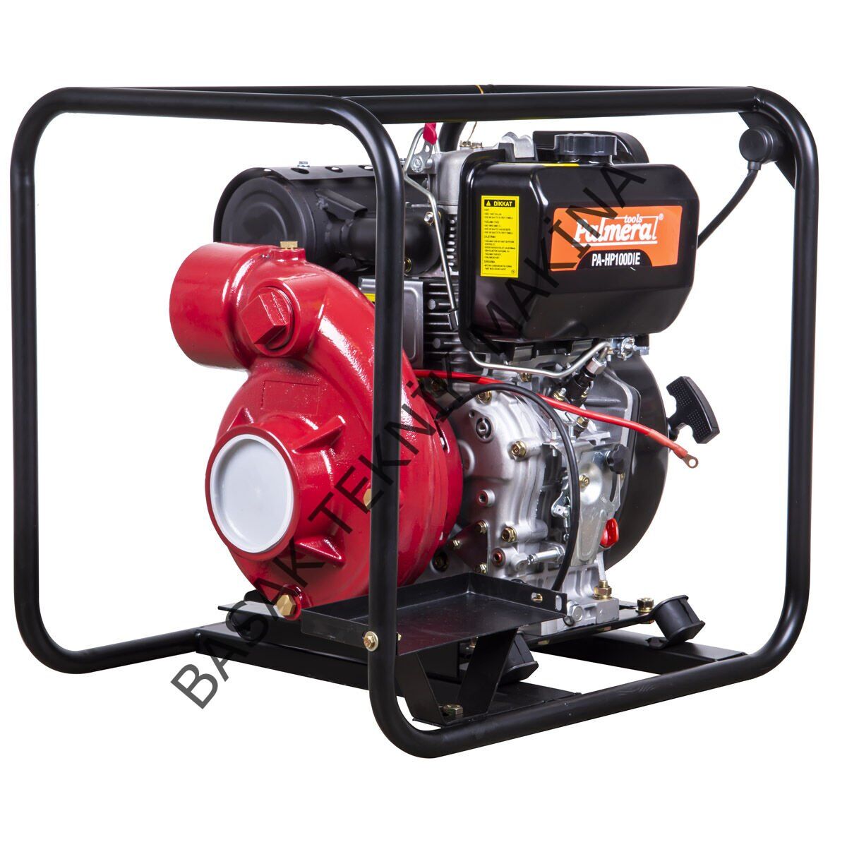 Palmera HP100DIE Yüksek Basınçlı Su Motoru 4” 12 HP Marşlı