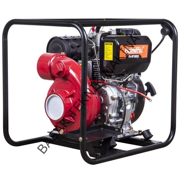 Palmera HP100DIE Yüksek Basınçlı Su Motoru 4” 12 HP Marşlı