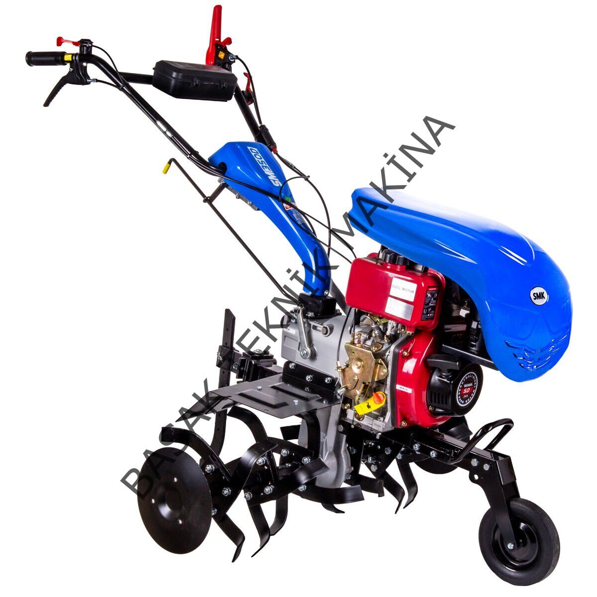 Smk Sm350d 5.5 Hp Dizel İpli Çapa Makinesi