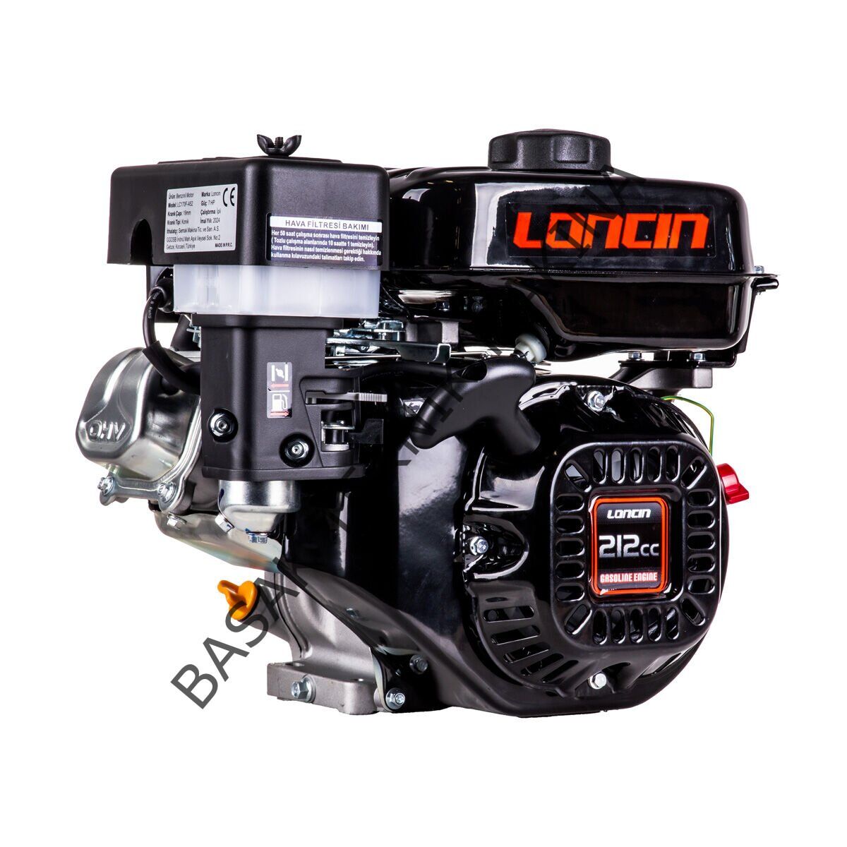 LC170F-A10 EUR5 BENZİNLİ MOTOR 7HP YAĞLI TİP