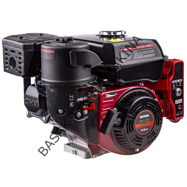 WM170FE-Q BENZİNLİ MOTOR 7HP KAMALI TİP MARŞLI
