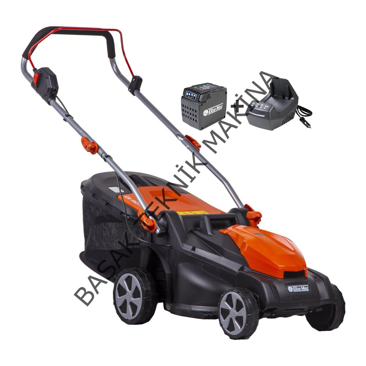 Gi 40 P AKÜLÜ ÇİM BİÇME MAKİNESİ 5.0Ah+ŞARJ CİHAZI