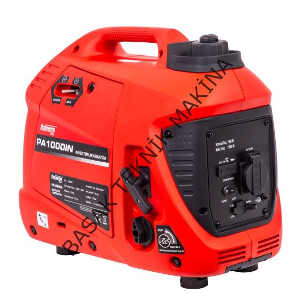 PA1000IN EUR5 JENERATÖR 1 kW İNVERTÖR BENZİNLİ