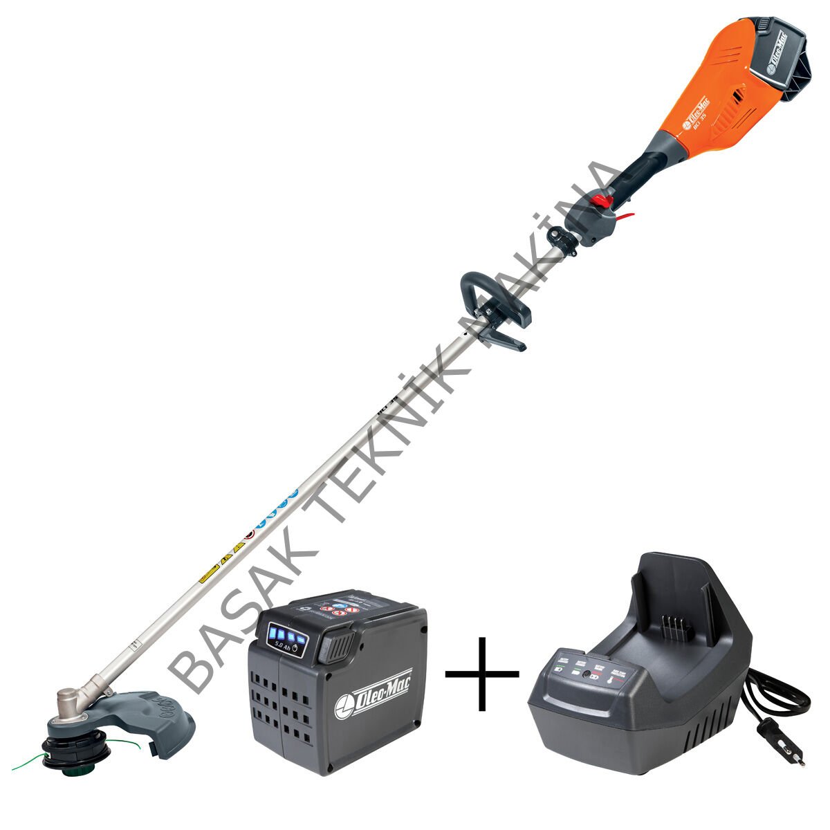 BCi 35 AKÜLÜ TIRPAN 5.0Ah+ŞARJ CİHAZI