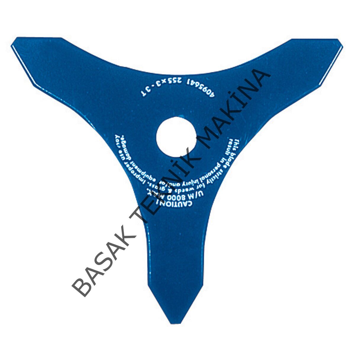 TIRPAN BIÇAĞI 3D 255x25.4x3mm YILDIZ