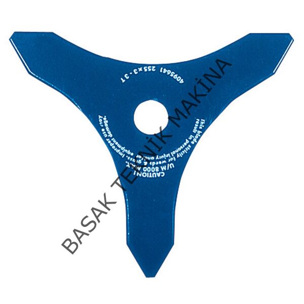 TIRPAN BIÇAĞI 3D 255x25.4x3mm YILDIZ