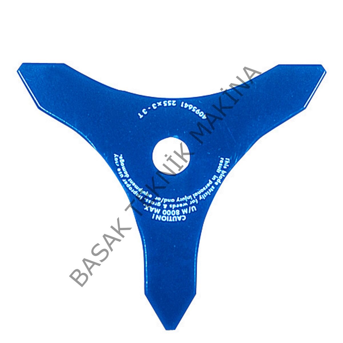 TIRPAN BIÇAĞI 3D 300x25.4x3mm YILDIZ