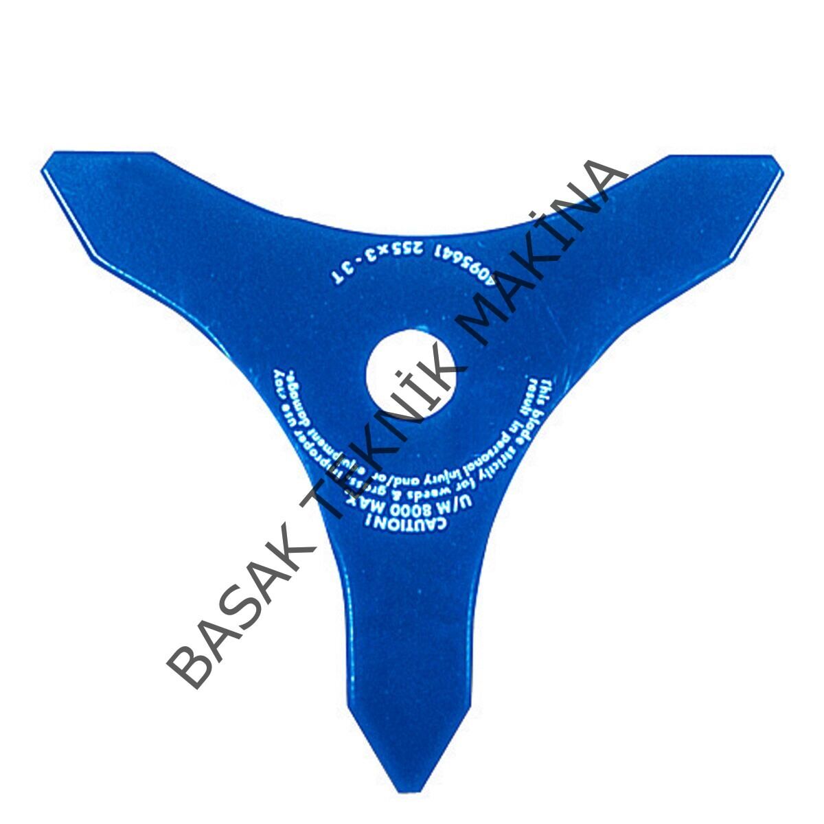 TIRPAN BIÇAĞI 3D 300x25.4x3mm YILDIZ