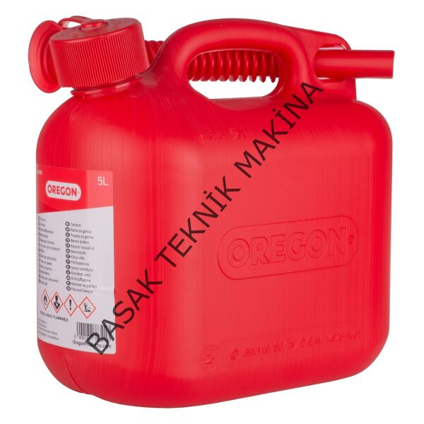 BENZİN BİDONU 5Lt KIRMIZI