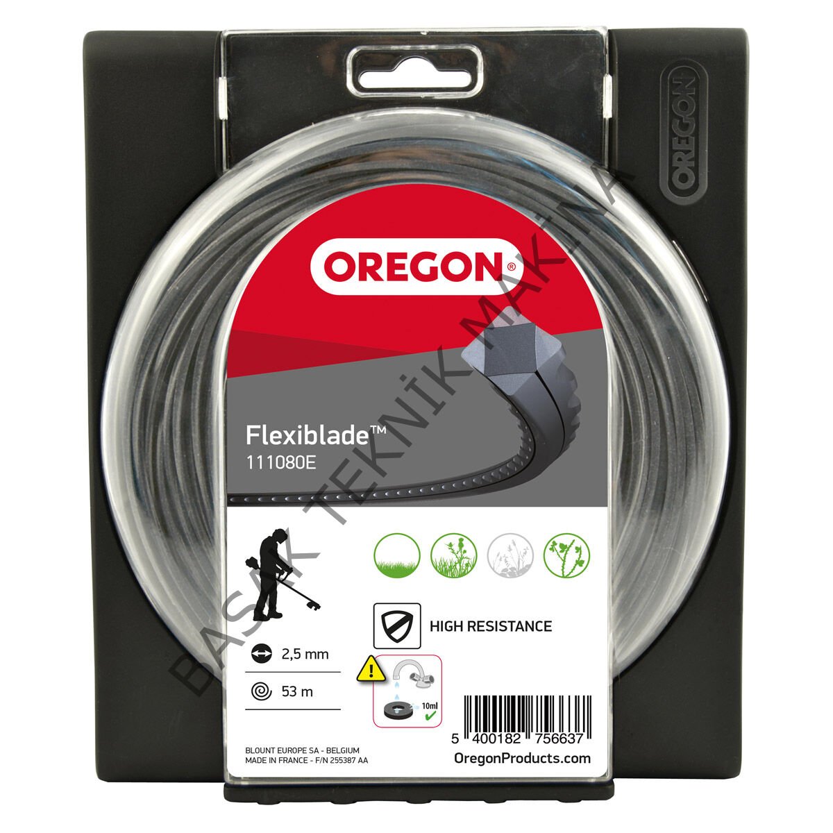 MİSİNA 3.5mm 143m SİYAH FLEXIBLADE