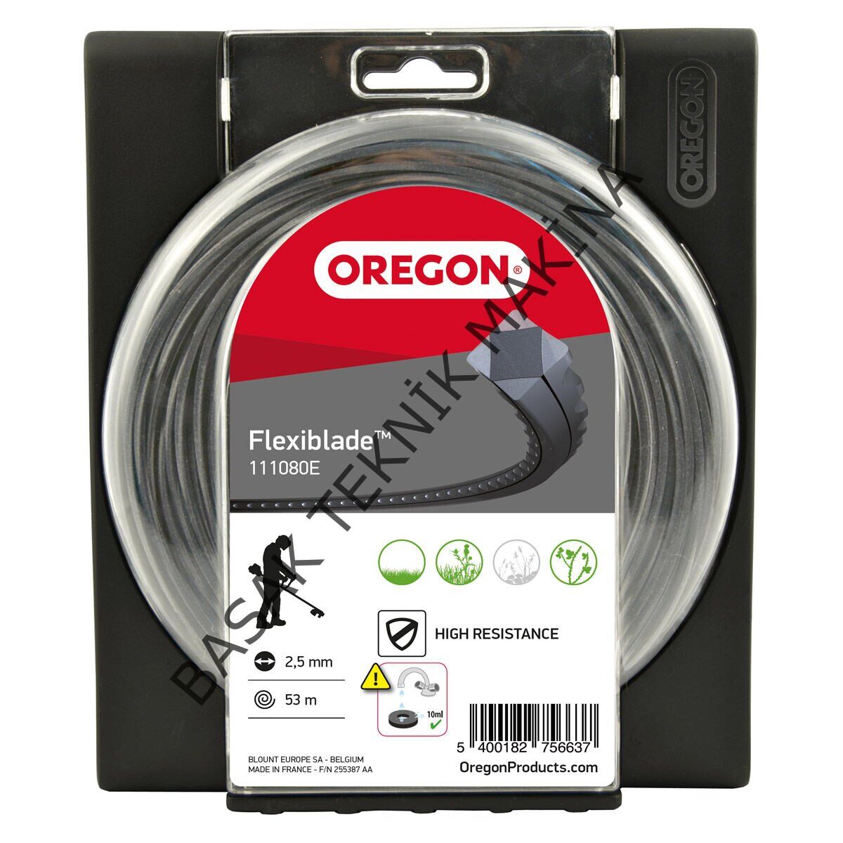 MİSİNA 3.5mm 143m SİYAH FLEXIBLADE