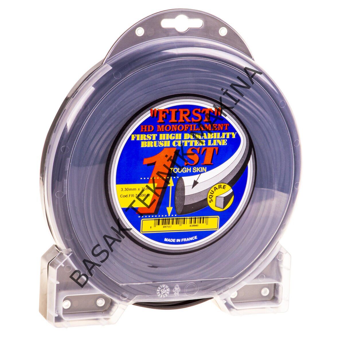 MİSİNA 3.3mm 36m SİYAH 4 KÖŞE