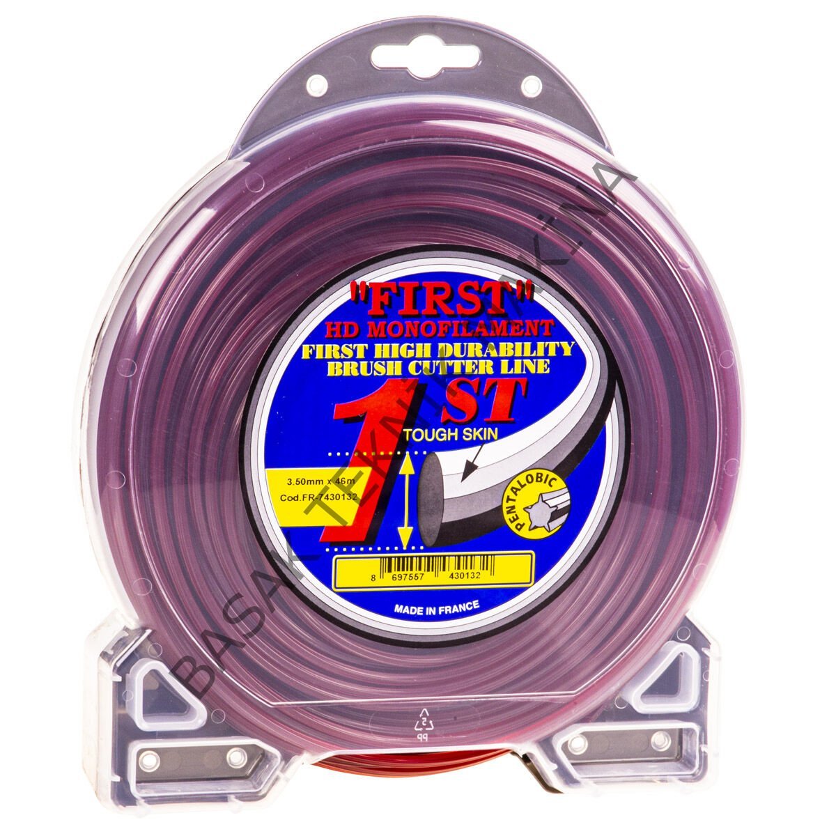 MİSİNA 3.5mm 46m KIRMIZI 5 KÖŞE