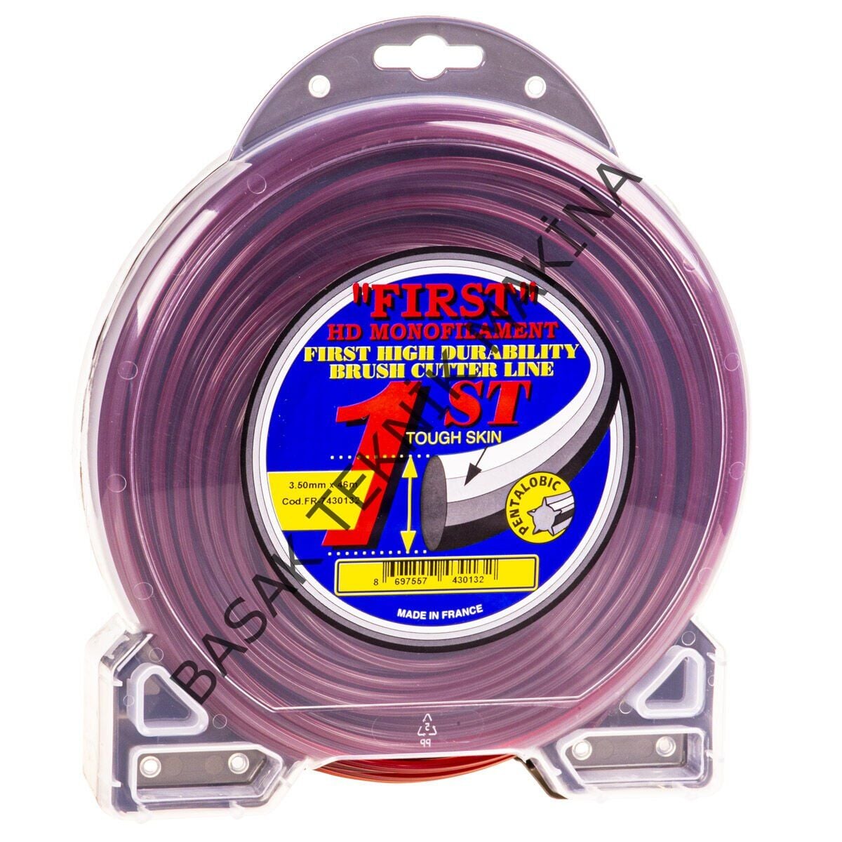 MİSİNA 3.5mm 46m KIRMIZI 5 KÖŞE