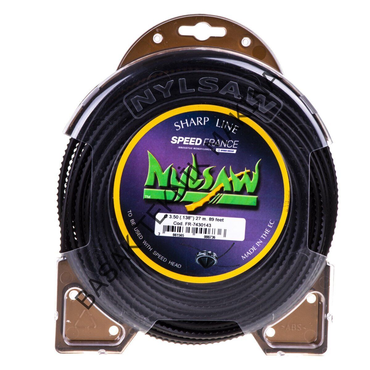 MİSİNA 3.5mm 27m SİYAH TIRTIKLI NYLSAW