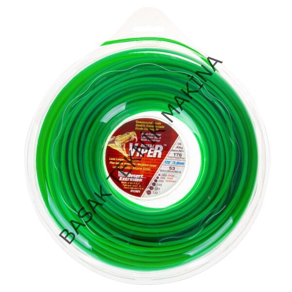 MİSİNA 3.3mm 45m YEŞİL YUVARLAK VIPER