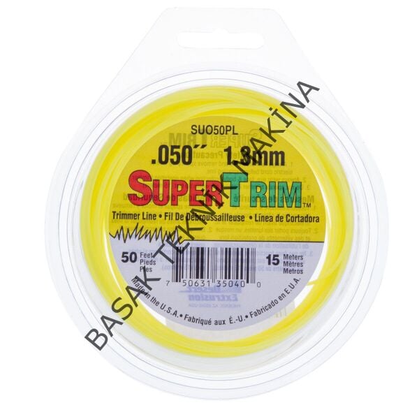 MİSİNA 1.3mm 15m SARI SUPERTRIM