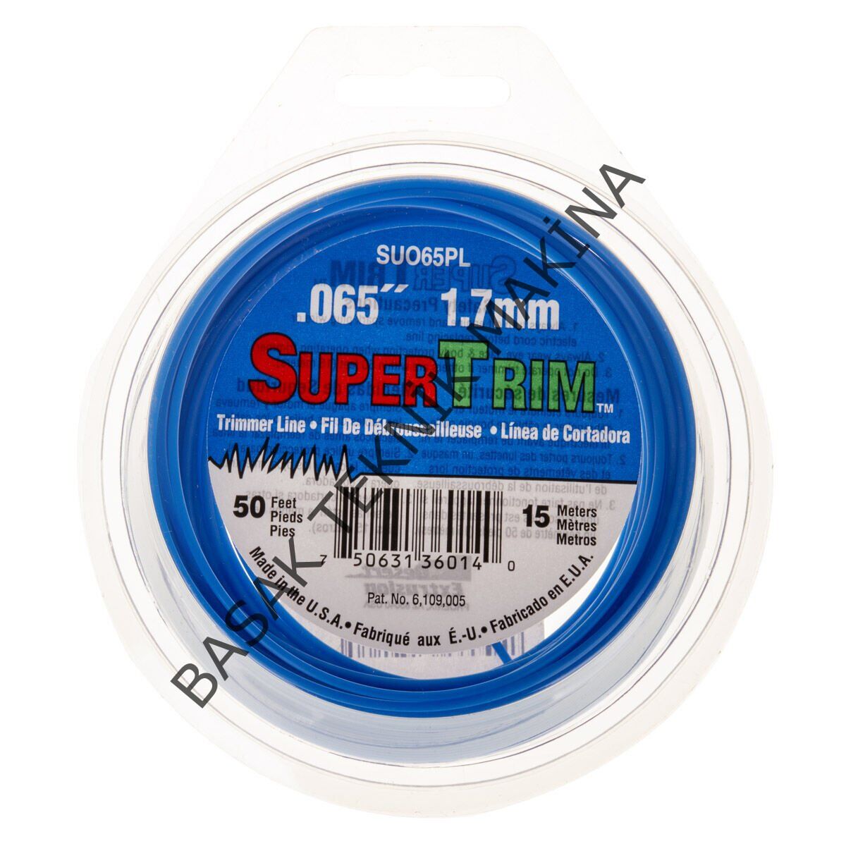 MİSİNA 1.7mm 15m MAVİ SUPERTRIM