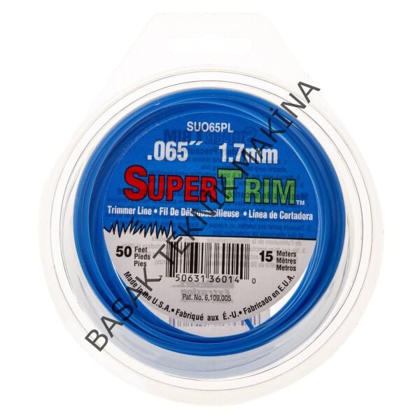 MİSİNA 1.7mm 15m MAVİ SUPERTRIM