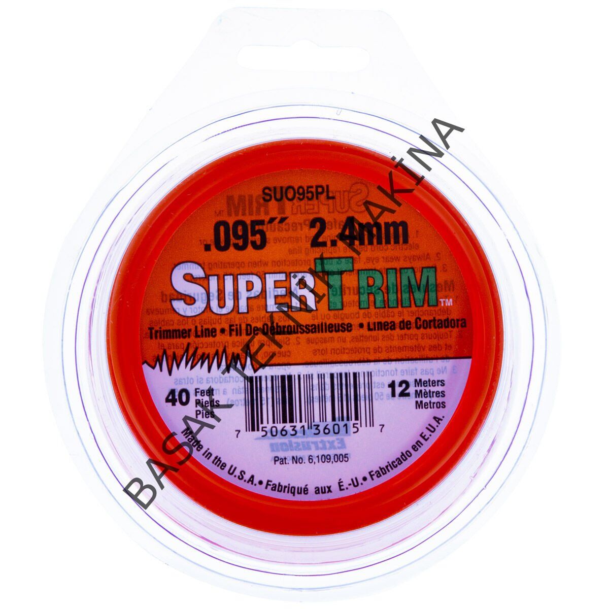 MİSİNA 2.4mm 12m TURUNCU SUPERTRIM