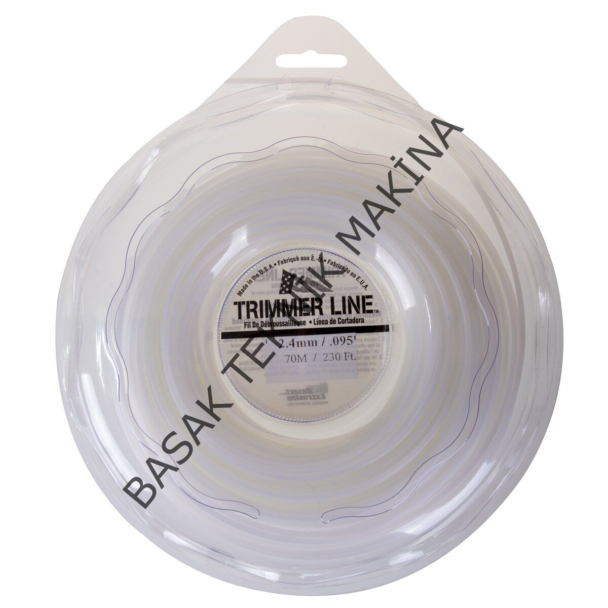 MİSİNA 2.4mm 70m BEYAZ TRIMERLINE