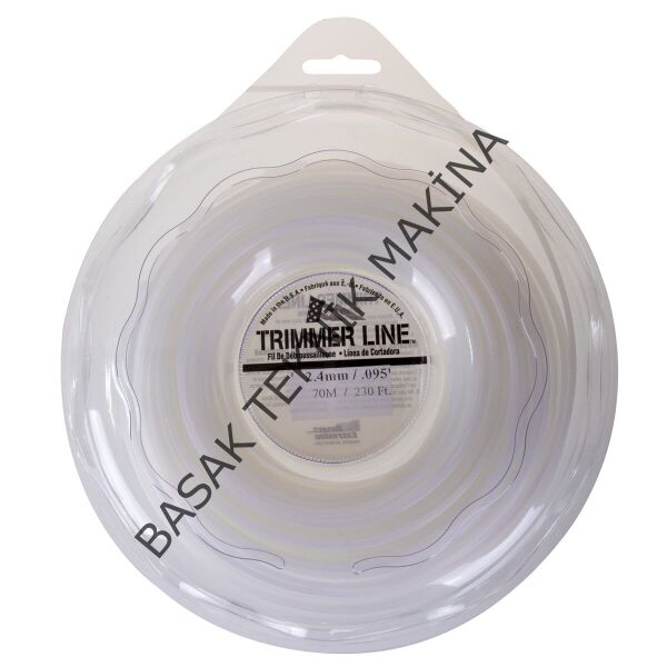 MİSİNA 2.4mm 70m BEYAZ TRIMERLINE