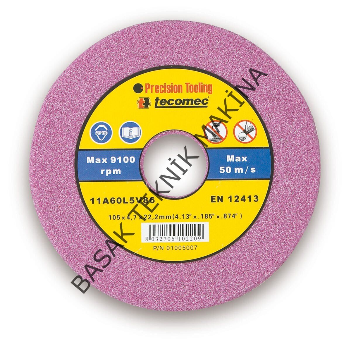 ZİNCİR BİLEME DİSKİ 105x22x4.7mm 3/8-404