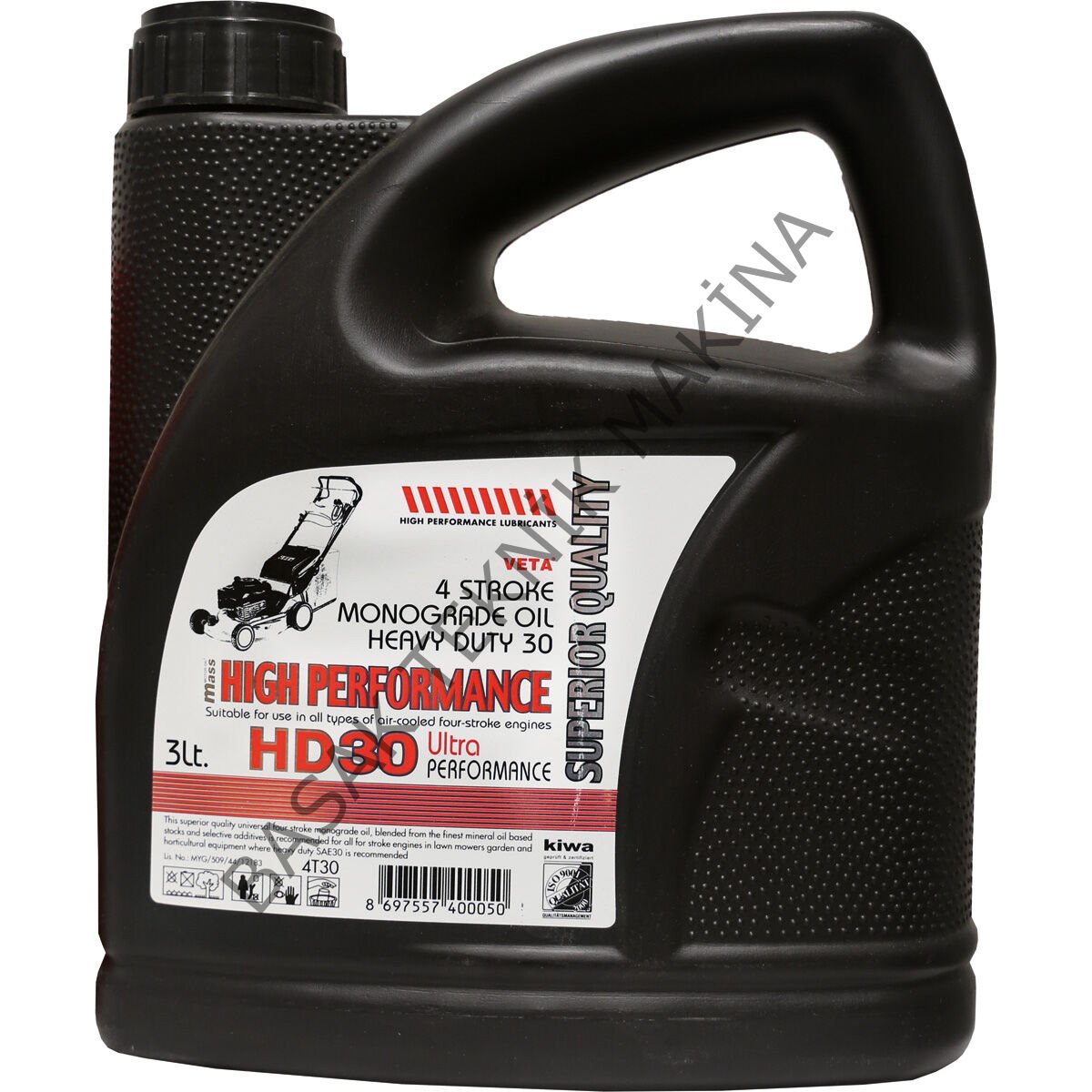 YAĞ,DÖRT ZAMANLI MOTOR HD30 3Lt