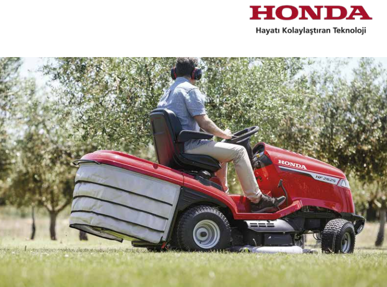 Honda Çim Biçme Traktörü